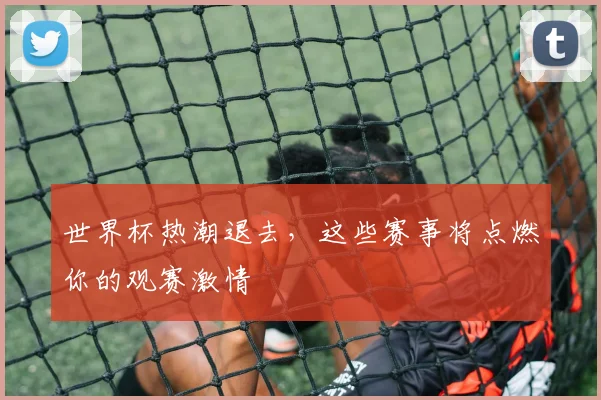 世界杯热潮退去，这些赛事将点燃你的观赛激情
