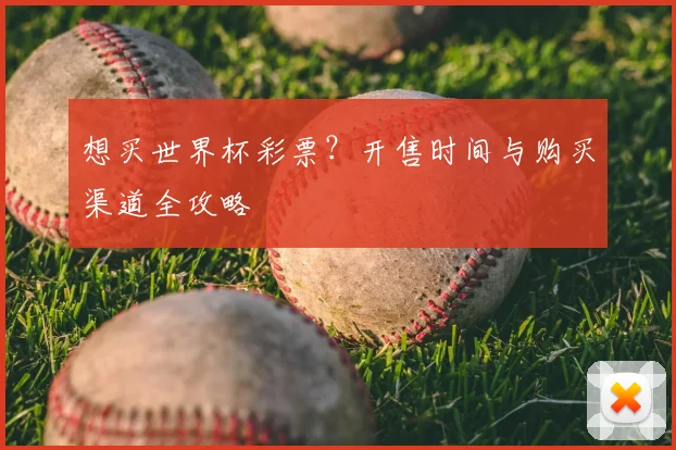 想买世界杯彩票？开售时间与购买渠道全攻略